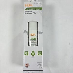 HDX EQW-1-S Standard Refrigerator Water Filter Replacement For Whirlpool